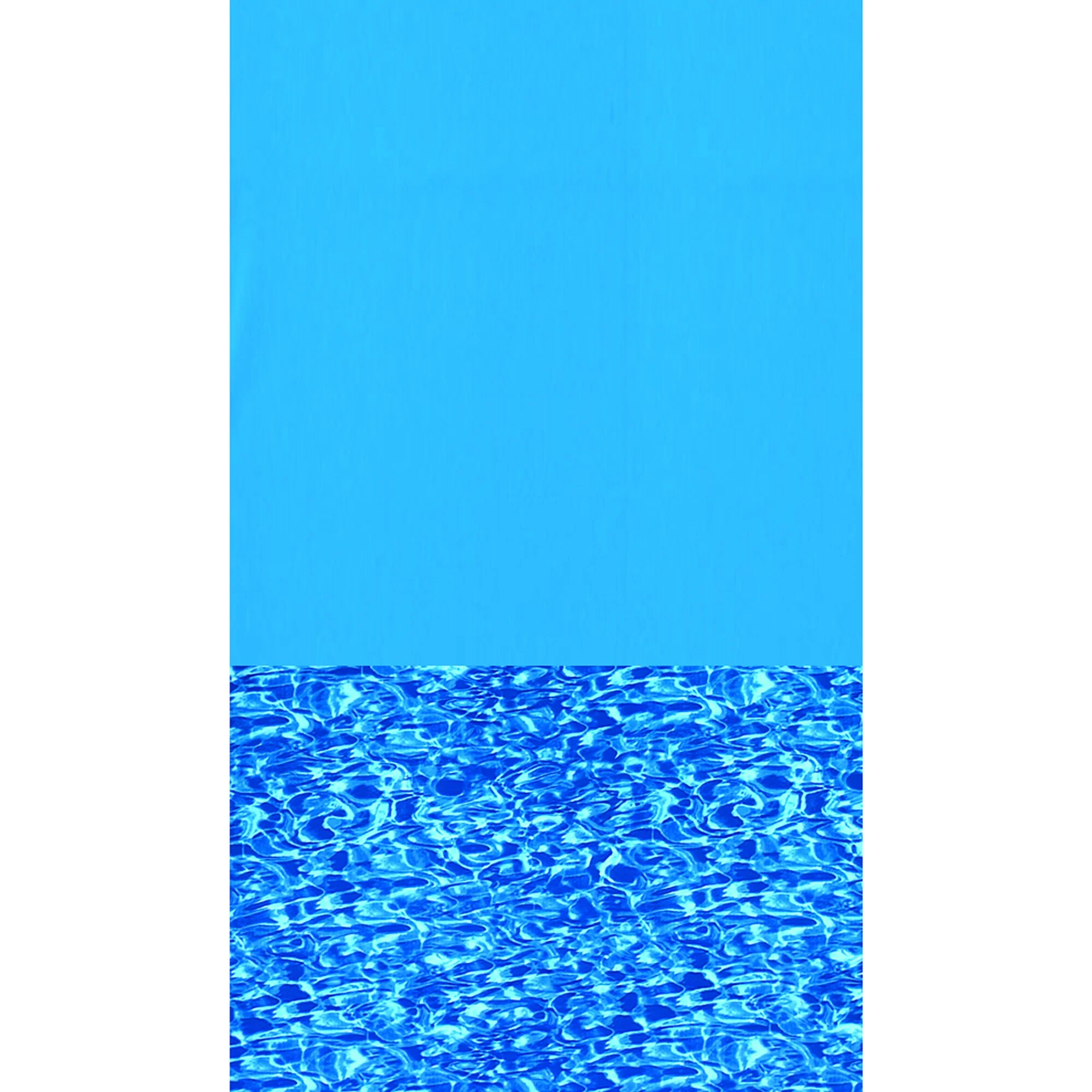 Above Ground Pool Liner, Overlap, Round, 15' x 48"/52", Blue Wall / Swirl Bottom - Image 5
