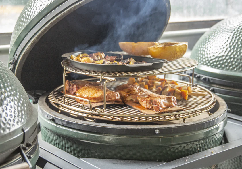 Big Green Egg 2 Piece Multi-Level Rack for X-Large Egg (121219)