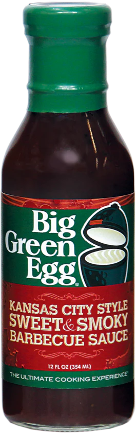 Big Green Egg BBQ Sauce, Kansas City Style - Sweet & Smoky (116529)