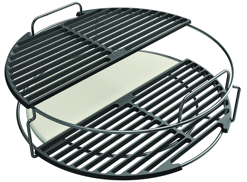 Big Green Egg Half Moon convEGGtor for Large Egg (121035)