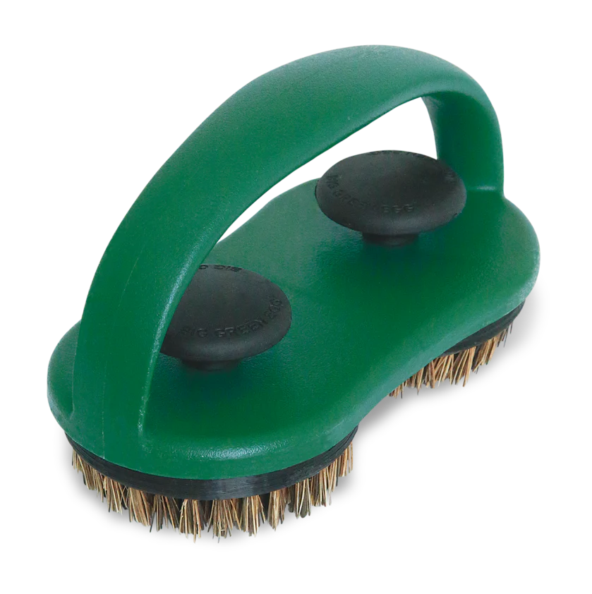 Big Green Egg Dual Brush Palmyra Grid Scrubber (127136)