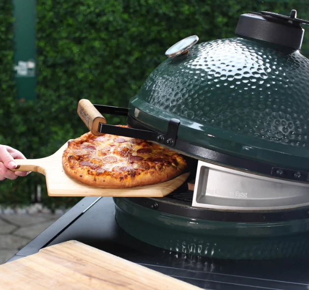 Big Green Egg Pizza Oven Wedge, Cast Aluminum, Set of 2 (128027)