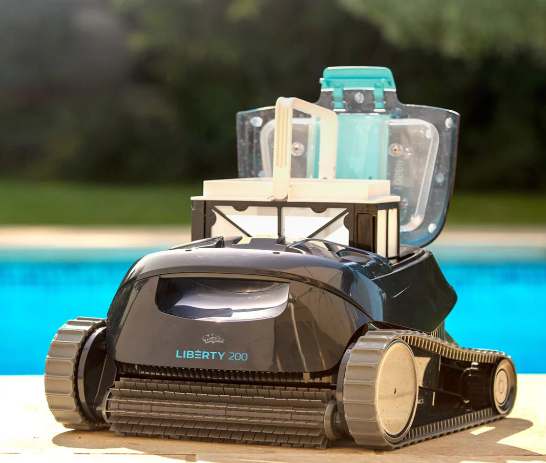 Dolphin Liberty 200 Cordless Robotic Vacuum for Above Ground & Inground Pools (99998120-US) - Image 3