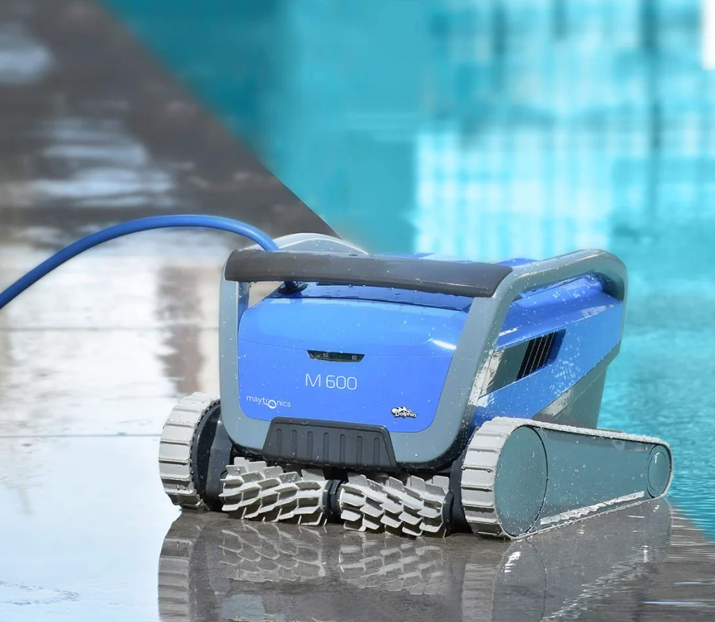Dolphin M600 Robotic Cleaner with WiFi and Caddy for Inground Pools (99996610-US) - Image 3