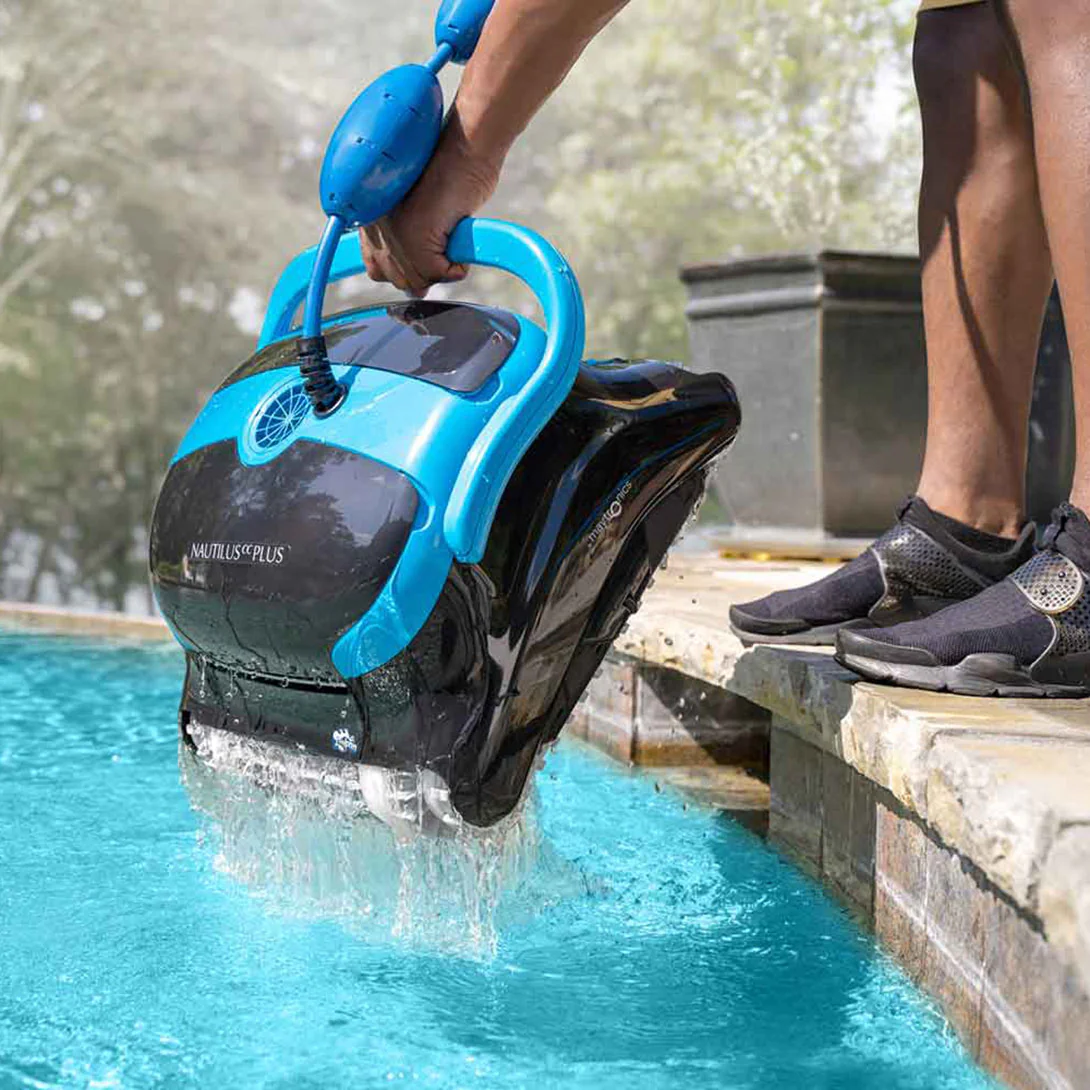 Dolphin Nautilus CC Plus Robotic Vacuum with WiFi for Inground Pools (99996406-PCI) - Image 3