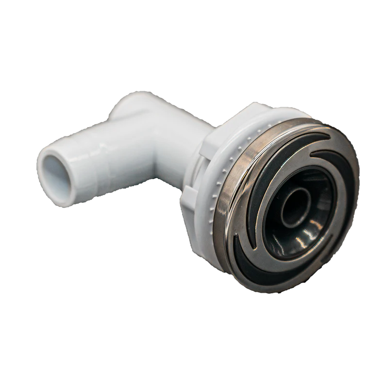 DreamMaker Spas Replacement Jet, 2 1/4", S/S Adjustable w/Nut & Gasket (309002)
