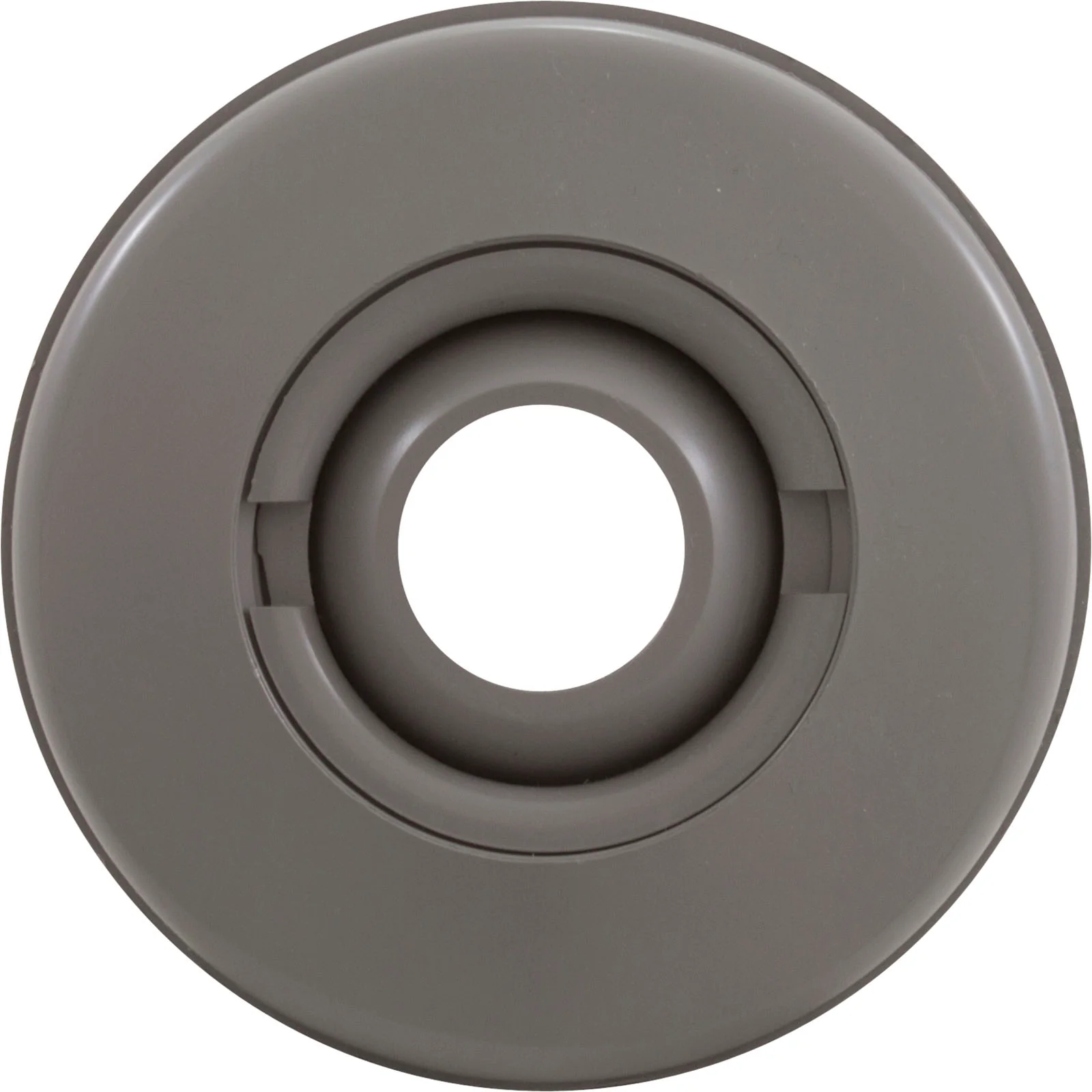Fiberglass Wall Fitting & Flush Eyeball, 1 1/2" Socket x 2" Spigot, Gray (25523-701-000) - Image 4