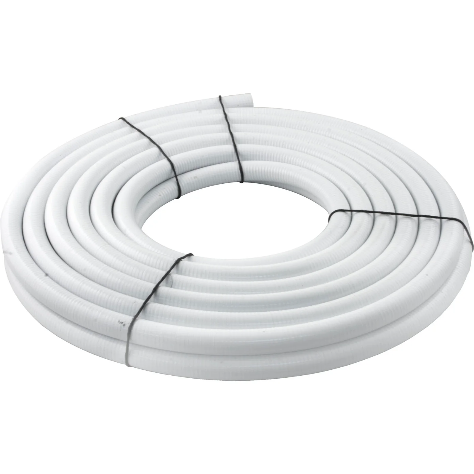 Flexible PVC Pipe, White, 1/2" (Sold by foot or roll)