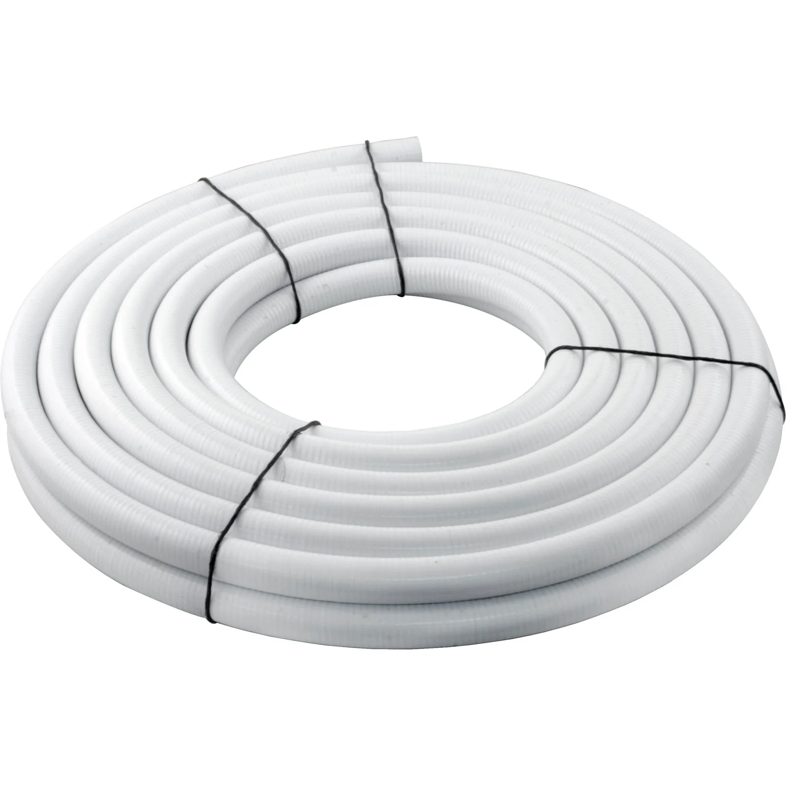 Flexible PVC Pipe, White, 3/4" (Sold by the ft.)