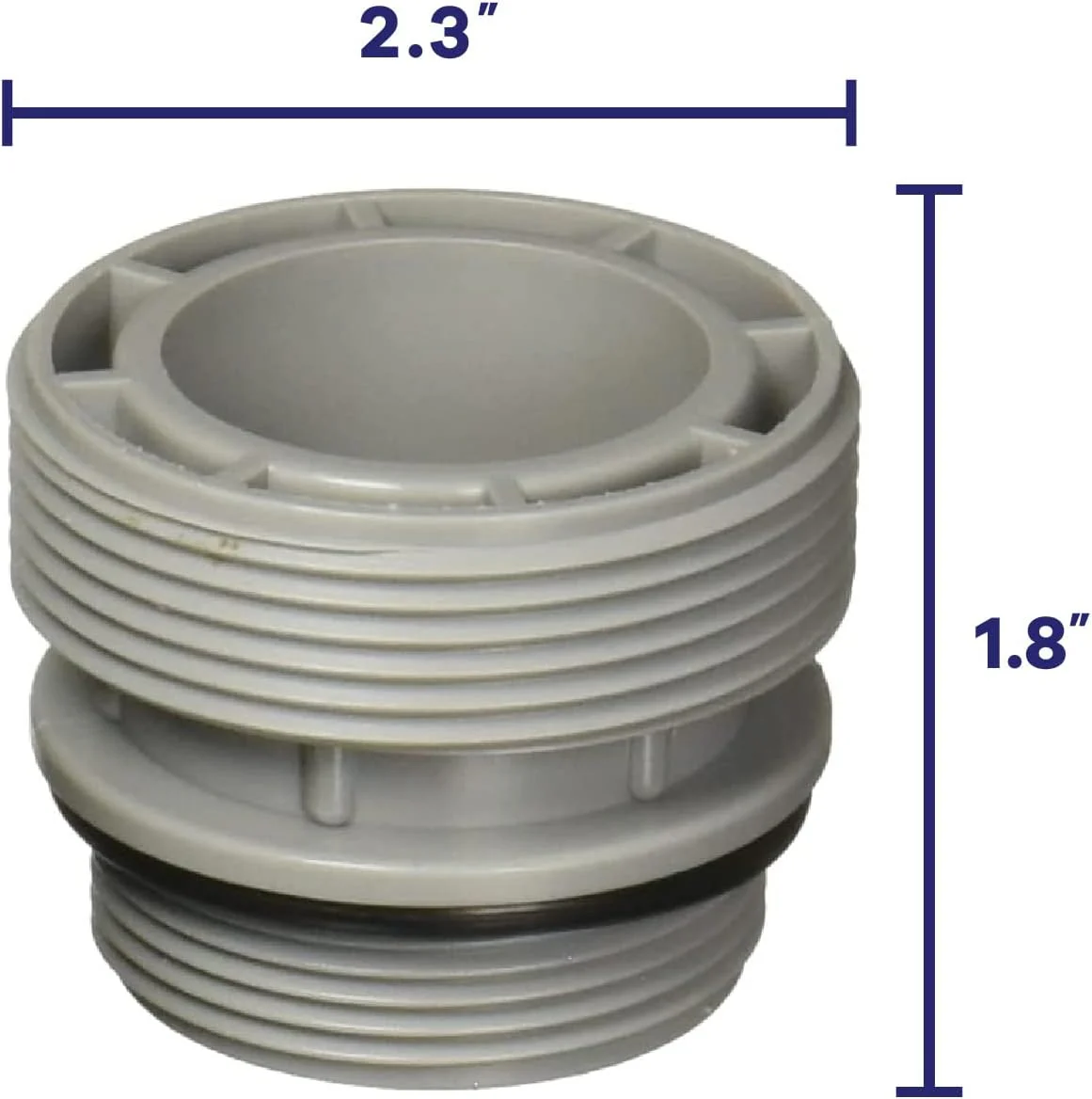 GAME Conversion Kit, Converts 40mm Hose to 1 1/2" Standard Filter Ports (4560) - Image 2