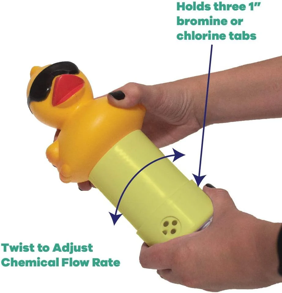 GAME Derby Duck Brominator, Holds Three (3) 1" Bromine or Chlorine Tablets (17201-BB) - Image 3
