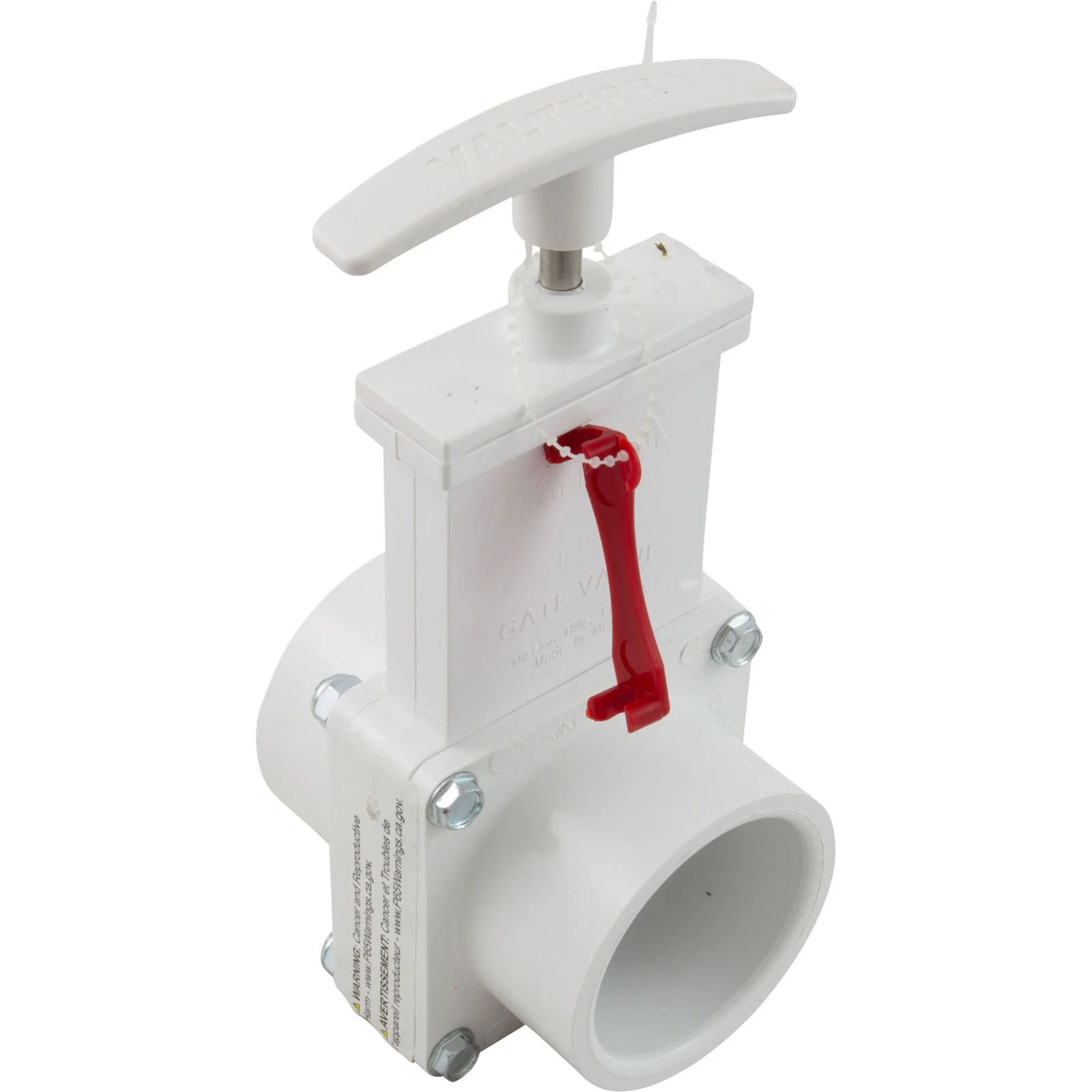 Gate Valve, 1 1/2" Slip x 1 1/2" Slip, Valterra, 45psi, 3-Piece (6101X)