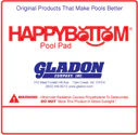 Happy Bottom Pool Pad Roll, 1/2" x 48" x 45'