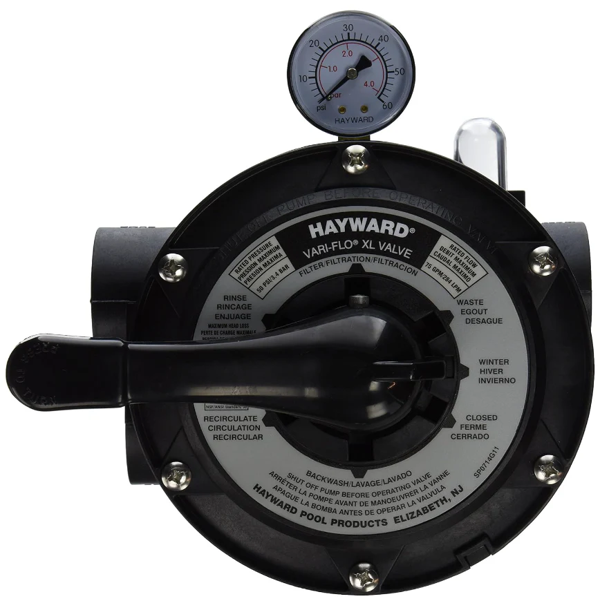 Hayward VariFlo Top-Mount Multiport Valve (SP0714T) - Image 2