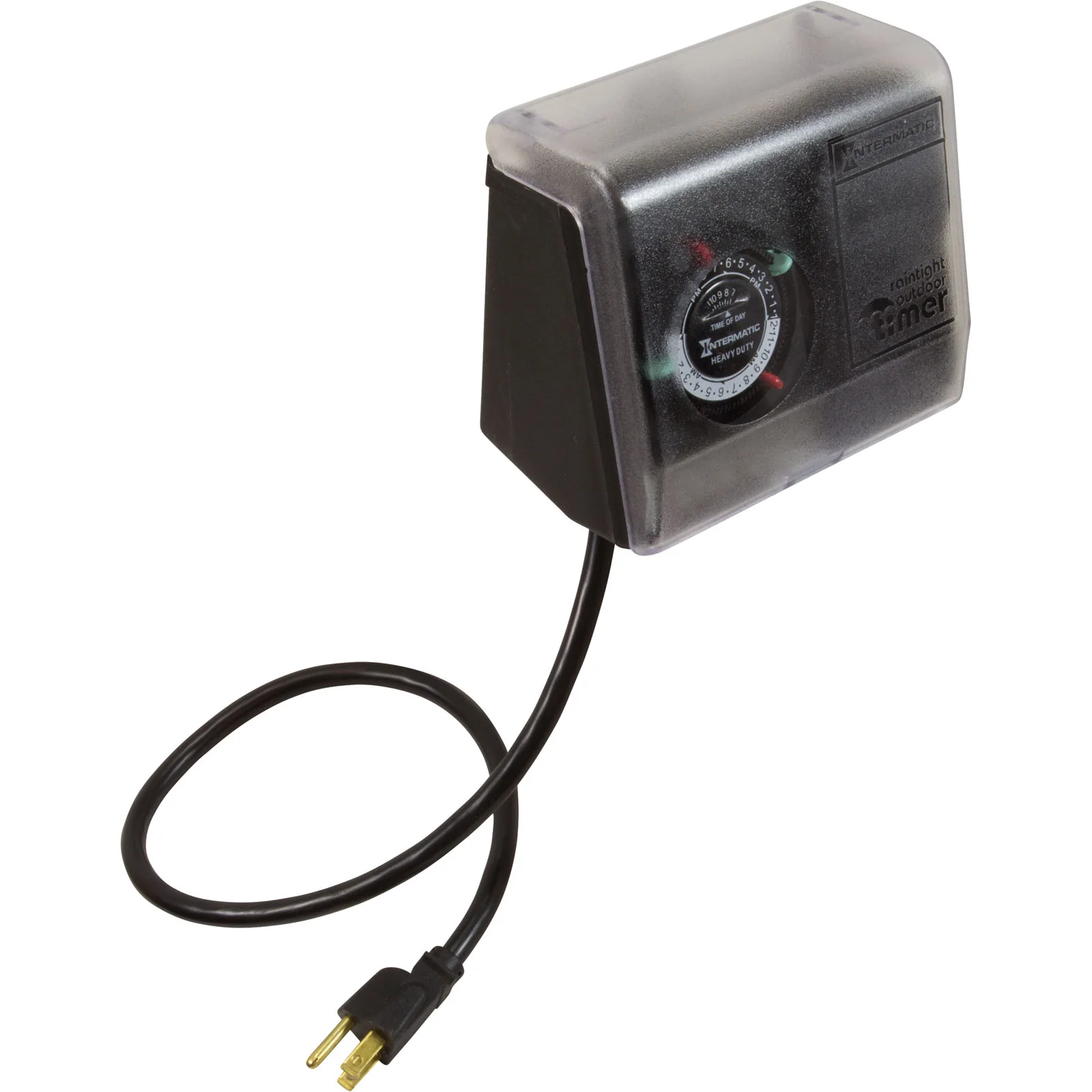 Intermatic Outdoor Mechanical Plug-In Timer w/Built-In Enclosure (P1101)