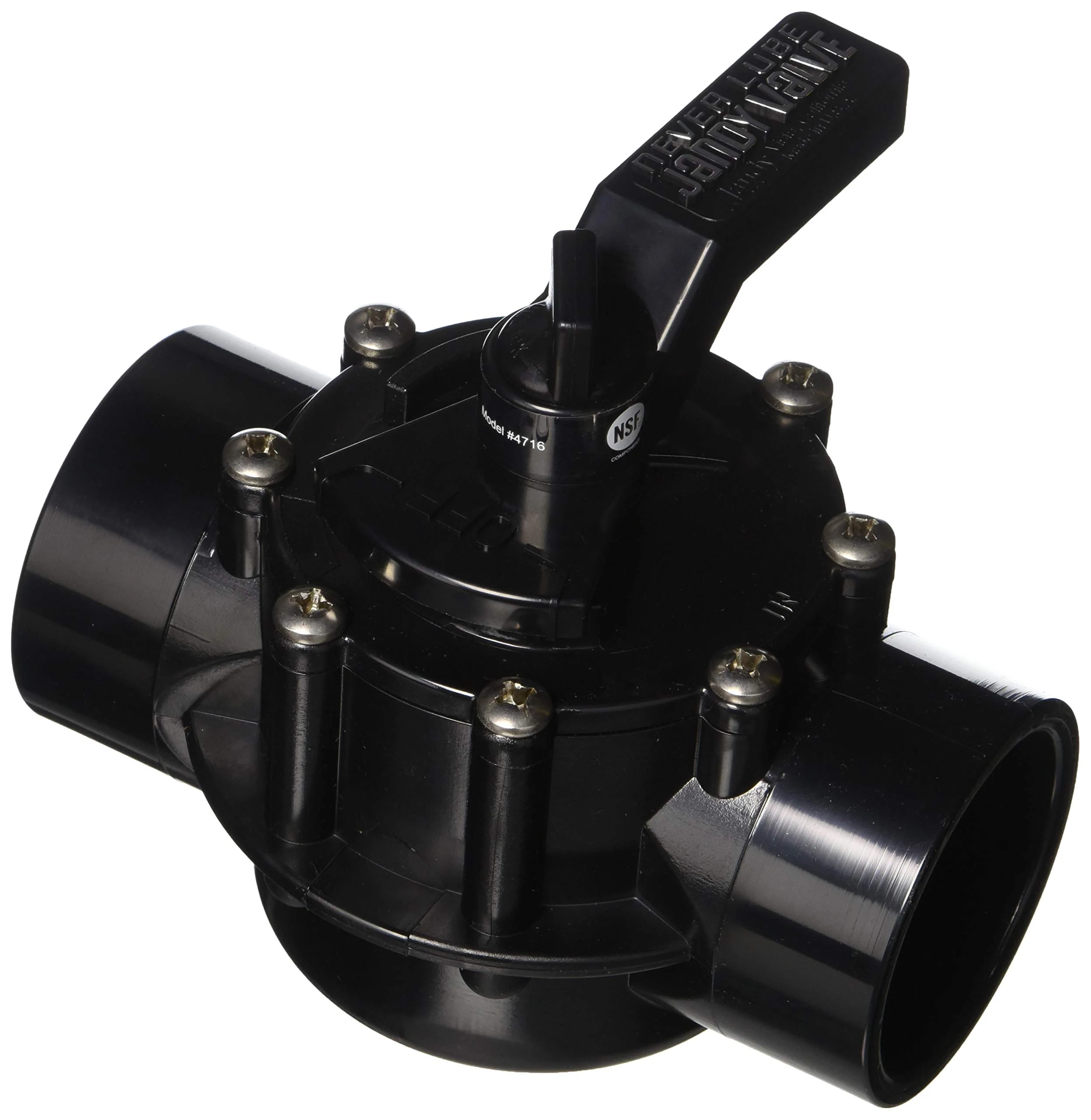 Jandy Pro Series Neverlube Positive Seal 2-Port Diverter Valve, 2" - 2 1/2" (4716)