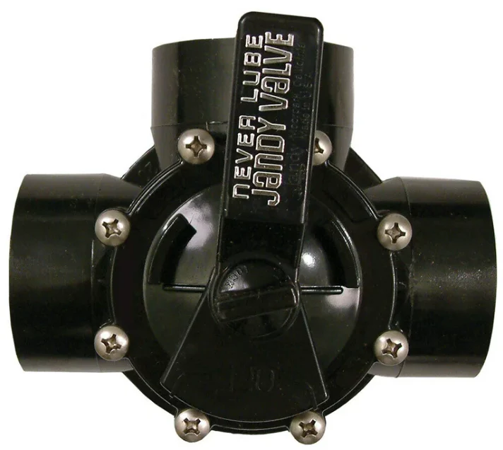 Jandy Pro Series Neverlube Positive Seal 3-Port Diverter Valve, 2" - 2 1/2" (4717)
