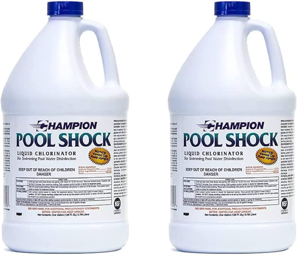 Liquid Chlorine, 12.5% Strength, 1 Gallon - 4/CS - Image 2
