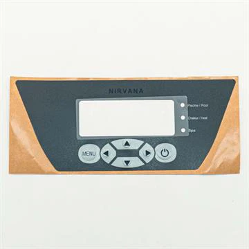 Nirvana Replacement Display Overlay for FC Series Heat Pumps (A-40-MBRFC)