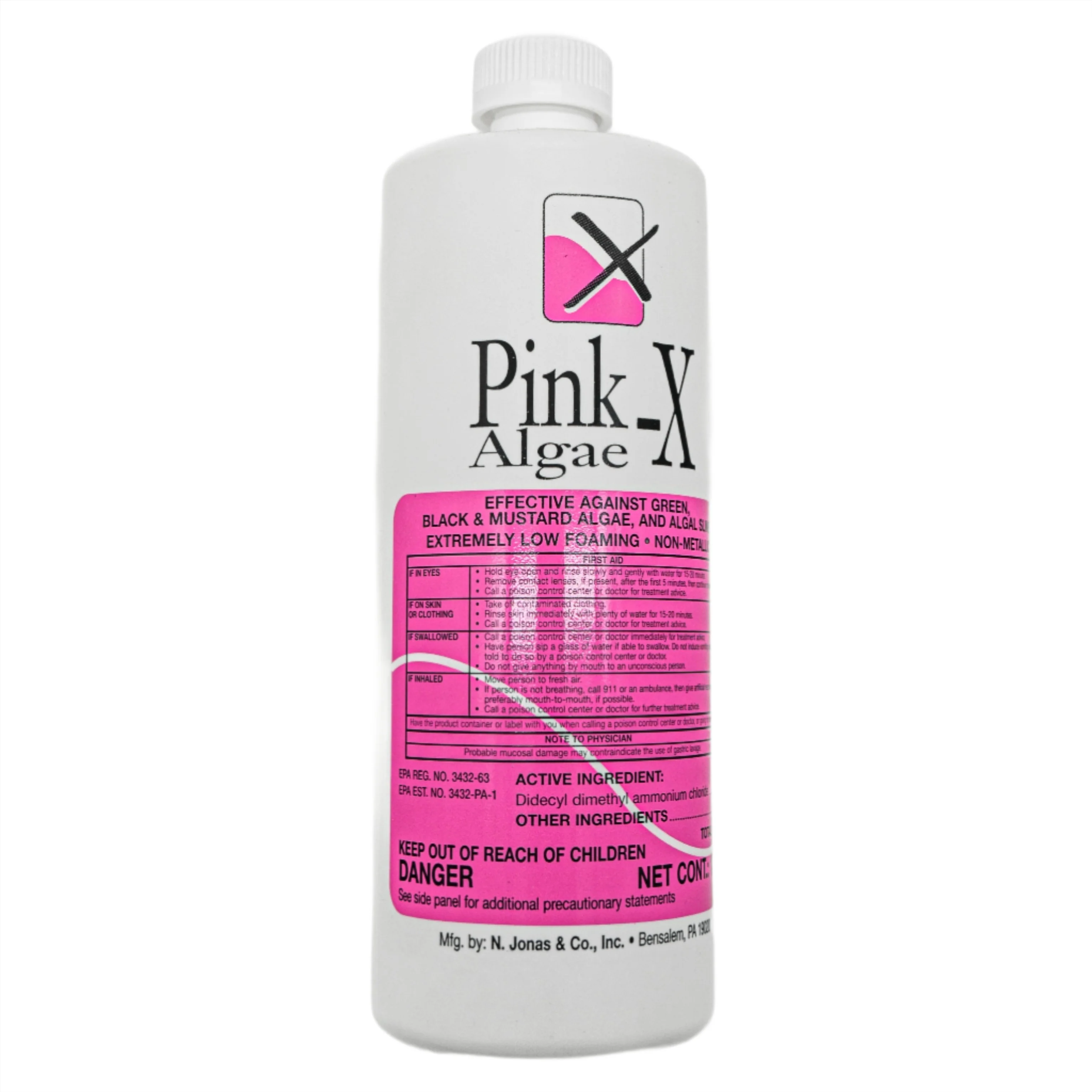 Pink-X Algicide, 1 Quart