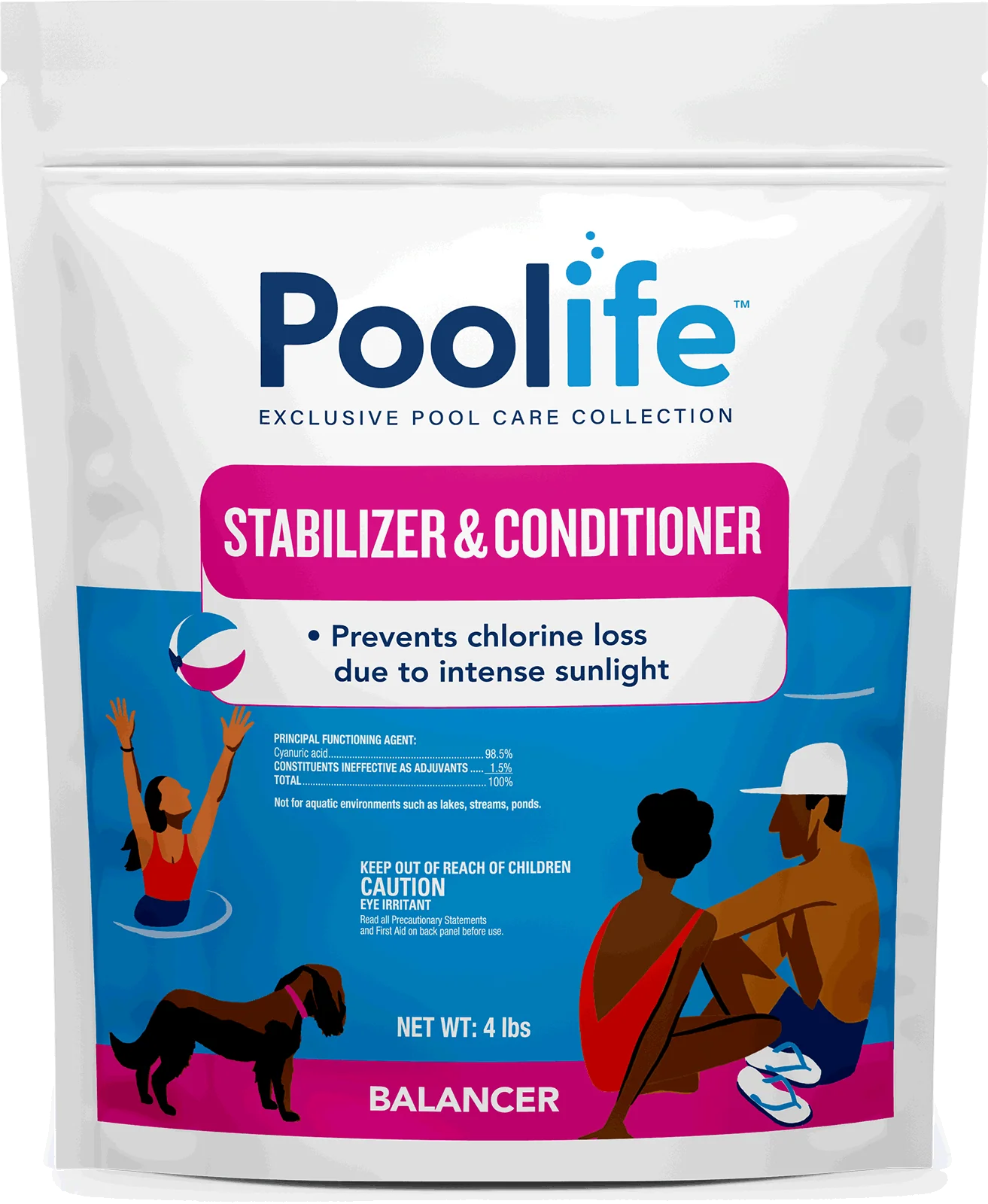 poolife Stabilizer & Conditioner, 4lb. Bag