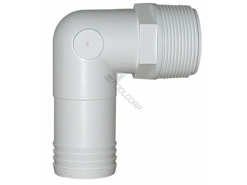 PVC Fitting, Elbow, 1 1/2" MPT x Barb (SPX1105Z4)
