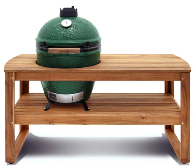 Solid Hardwood Acacia Table for Big Green Egg, X-Large (118264)