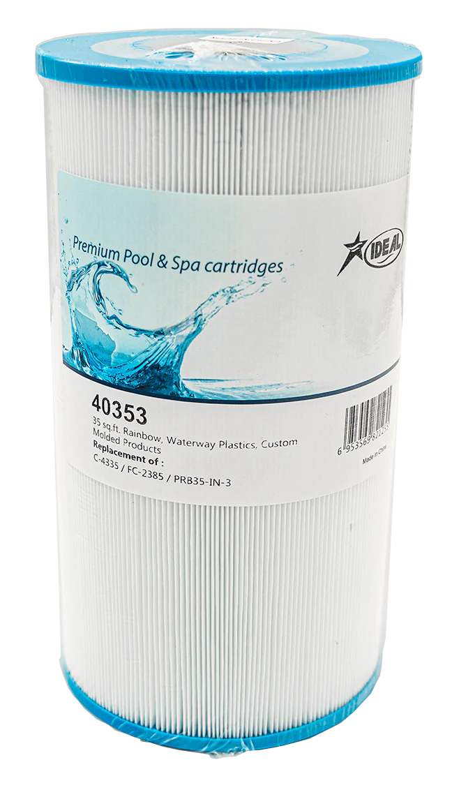 Spa Filter Cartridge, 40353, 35 Sq. Ft. Rainbow/Waterway/CMP, Replaces C-4335, FC-2385 & PRB35-IN-3