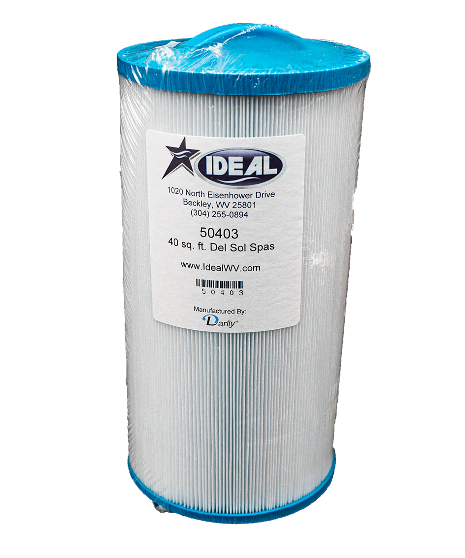 Spa Filter Cartridge, 50403, 40 Sq. Ft. Del Sol Spa, Replaces 5CH-402, FC-2811 & PJW40SC-F2M