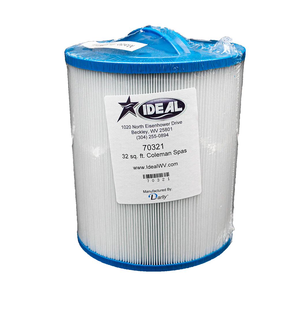 Spa Filter Cartridge, 70321, 32 Sq. Ft. Coleman & Artesian Spas, Replaces 7CH-322, FC-0420 & PCS32-2