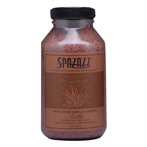 Spazazz Spa Fragrance Crystals, Musk Vanilla Jasmine - 22 oz.