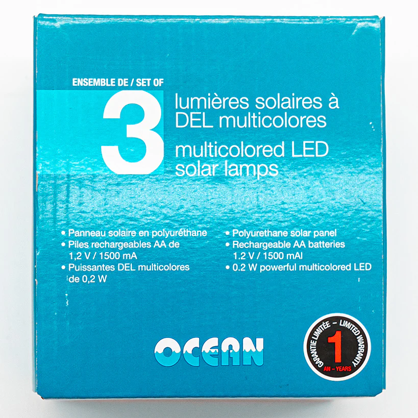 Trevi Solar Light Kit for 130 / 178 / 179 / 180 / 211 Model Pools, Set of 3 - Image 3