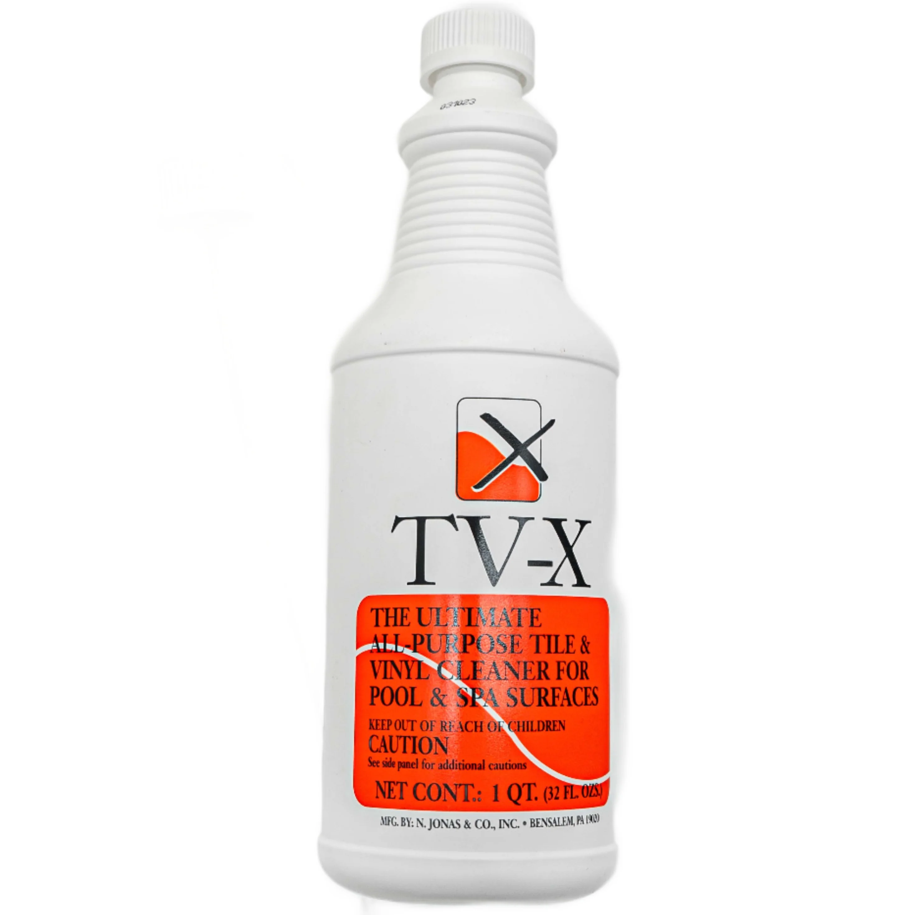 TV-X All Purpose Tile & Vinyl Cleaner for Pool & Spa Surfaces, 1 Quart